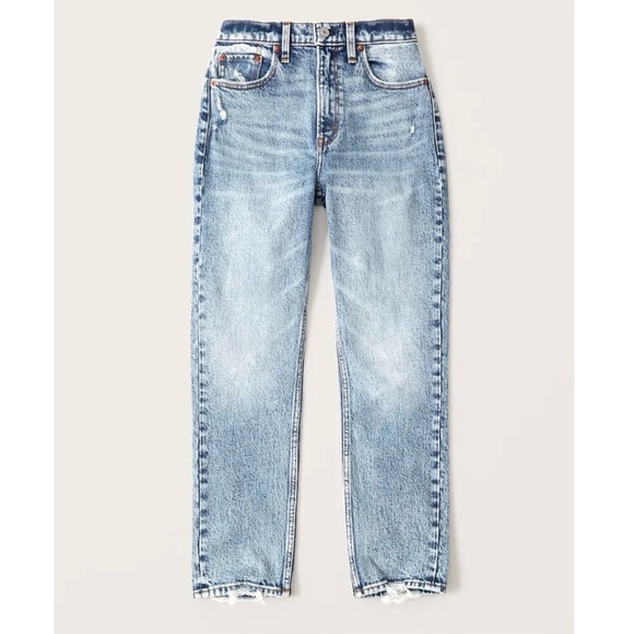 Abercrombie & Fitch Denim - A&F Acid High Rise Mom Jeans